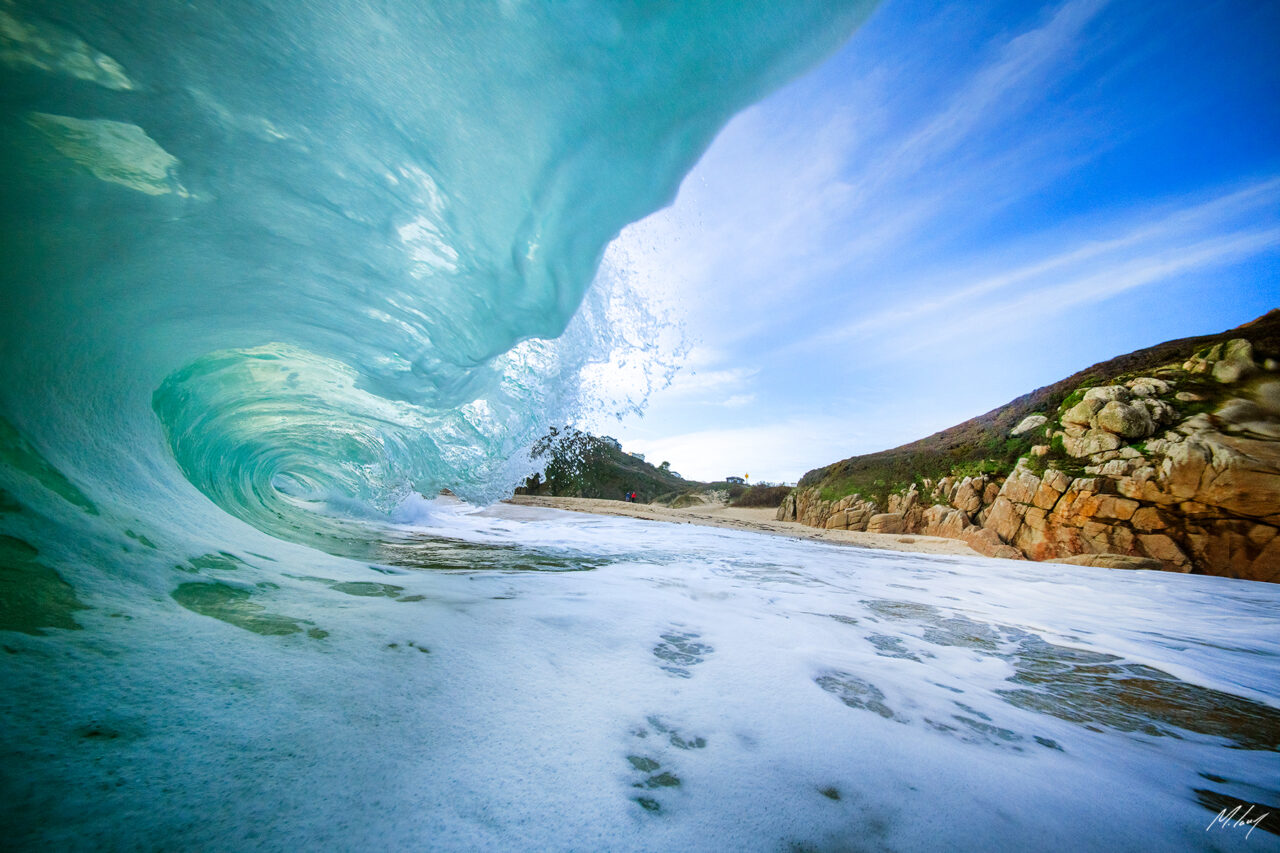 Cyan Swirl